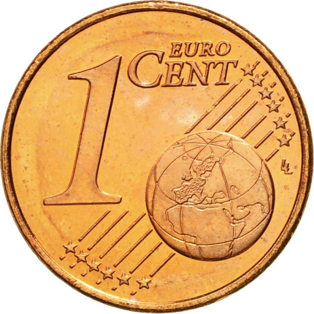 1 Euro Cent 1999-2006, KM# 98, Finland, Republic