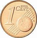 1 Euro Cent 2007-2023, KM# 98, Finland, Republic