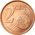 2 Euro Cent 1999-2006, KM# 99, Finland, Republic