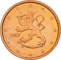 2 Euro Cent 2007-2023, KM# 99, Finland, Republic