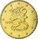 50 Euro Cent 1999-2006, KM# 103, Finland, Republic
