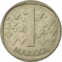 1 Markka 1969-1993, KM# 49a, Finland, Republic