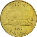 5 Markkaa 1992-2001, KM# 73, Finland, Republic