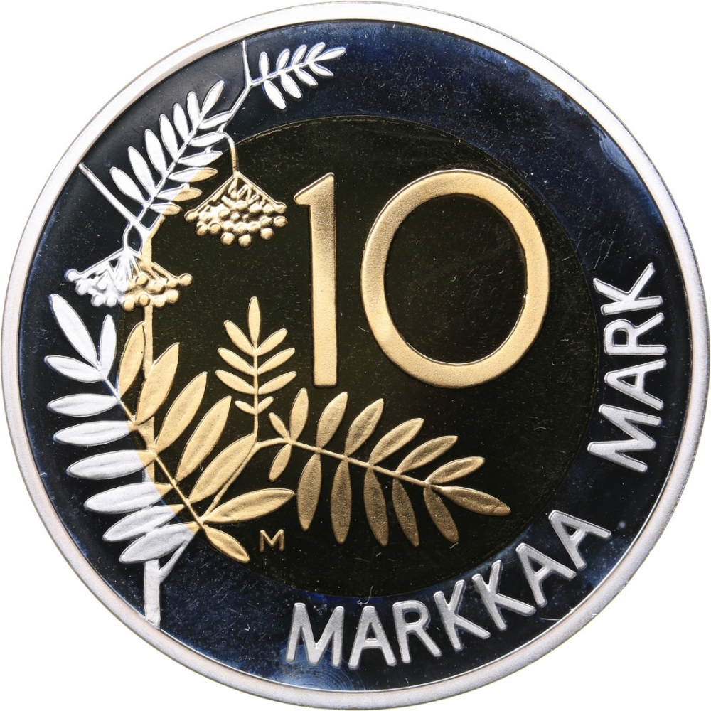 10 Markkaa 1999, KM# 91a, Finland, Republic, Presidency of the Council of the European Union, Finland