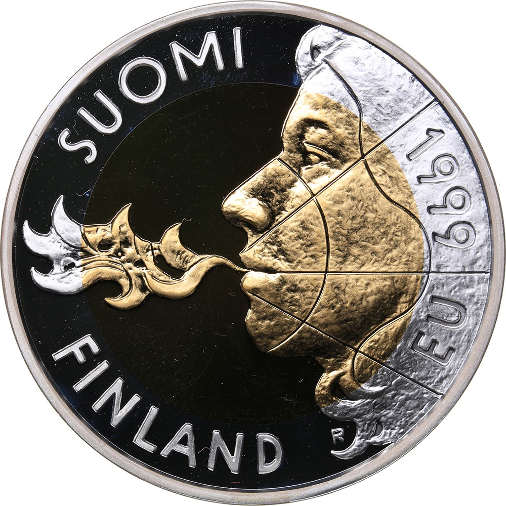 10 Markkaa 1999, KM# 91a, Finland, Republic, Presidency of the Council of the European Union, Finland