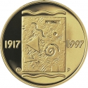1000 Markkaa 1997, KM# 86, Finland, Republic, 80th Anniversary of Independence of Finland