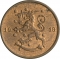 1 Penni 1919-1924, KM# 23, Finland, Republic