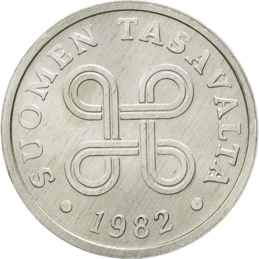 5 Penniä 1977-1990, KM# 45a, Finland, Republic