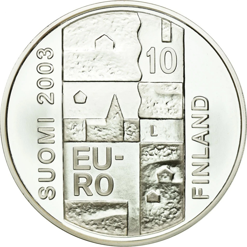 10 Euro 2003, KM# 110, Finland, Republic, 200th Anniversary of Death of Anders Chydenius