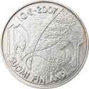 10 Euro 2007, KM# 136, Finland, Republic, 450th Anniversary of Death of Mikael Agricola