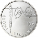 10 Euro 2010, KM# 152, Finland, Republic, Minna Canth and Equality