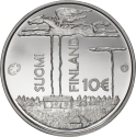 10 Euro 2013, KM# 201, Finland, Republic, Eurostar - European Writers, 125th Anniversary of Birth of Frans Eemil Sillanpää