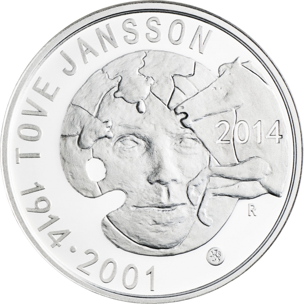 10 Euro 2014, KM# 217, Finland, Republic, 100th Anniversary of Birth of Tove Jansson