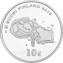 10 Euro 2015, KM# A228, Finland, Republic, 100th Anniversary of Birth of Tapio Wirkkala