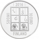 10 Euro 2016, Finland, Republic, Uno Cygnaeus and Folk Schooling