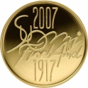 100 Euro 2007, KM# 137, Finland, Republic, 90th Anniversary of Independence of Finland