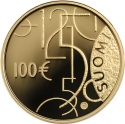 100 Euro 2010, KM# 150, Finland, Republic, 150th Anniversary of the Finnish Markka