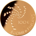 100 Euro 2021, KM# 302, Finland, Republic, Journalism and Free Press Supporting Finnish Democracy