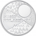 20 Euro 2018, KM# 213, Finland, Republic, Sámi Culture