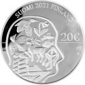 20 Euro 2021, KM# 301, Finland, Republic, 100th Anniversary of Autonomy of Åland Islands