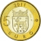 5 Euro 2011, KM# 161, Finland, Republic, Historical Provinces, Tavastia