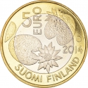 5 Euro 2014, KM# 206, Finland, Republic, Northern Nature, Waters