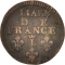 1 Liard 1693-1707, KM# 284, France, Kingdom, Louis XIV the Sun King, Lille Mint