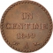 1 Centime 1848-1851, KM# 754, France