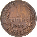 1 Centime 1898-1920, KM# 840, France