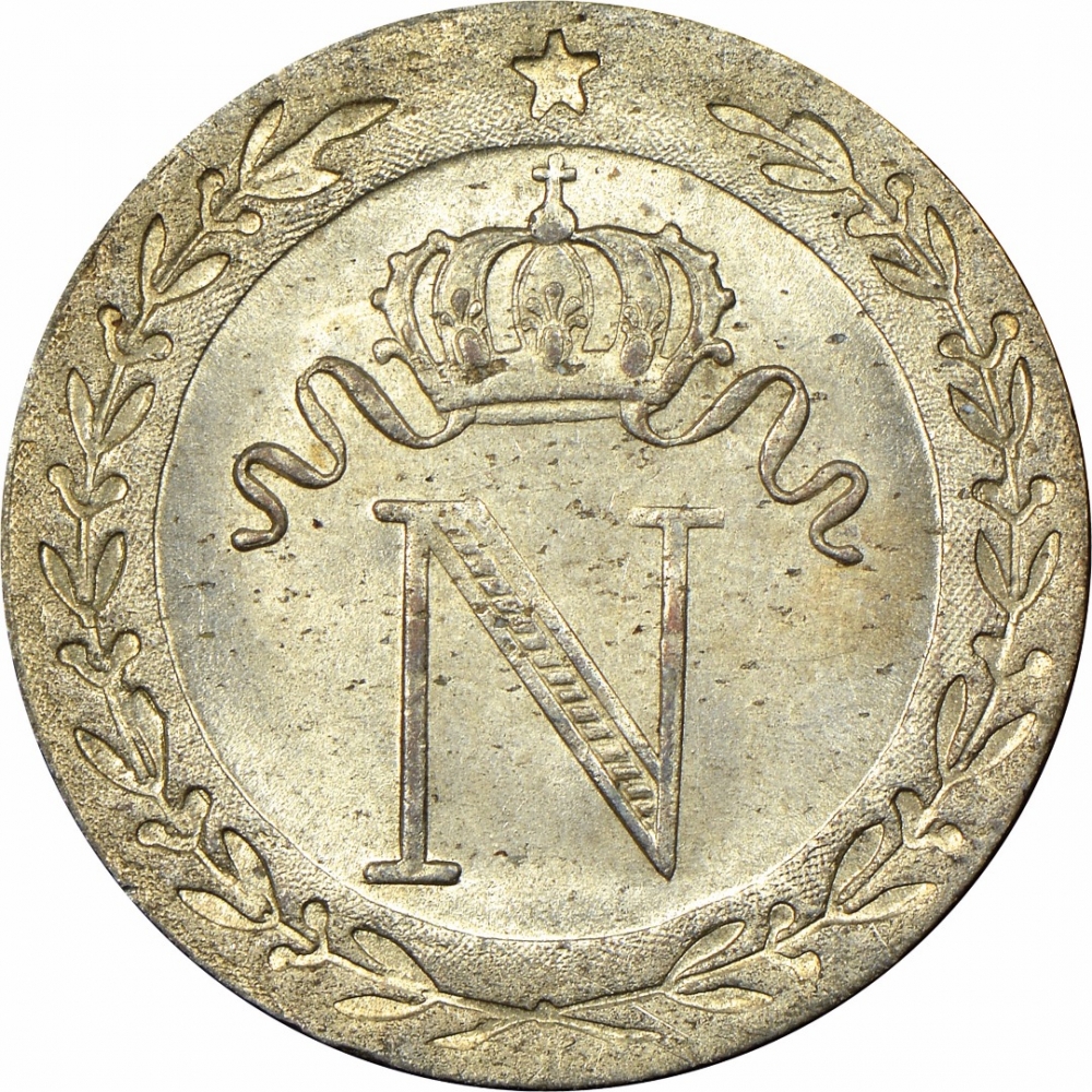 10 Centimes 1807-1810, KM# 676, France, Napoleon I