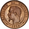 10 Centimes 1852-1857, KM# 771, France, Napoleon III