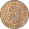 2 Centimes 1853-1857, KM# 776, France, Napoleon III