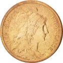 2 Centimes 1898-1920, KM# 841, France