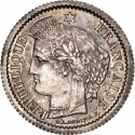20 Centimes 1878-1889, KM# 828, France