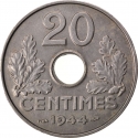 20 Centimes 1941-1944, KM# 900, France