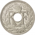 25 Centimes 1913-1917, KM# 867, France