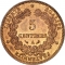 5 Centimes 1871-1898, KM# 821, France