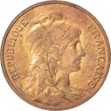 5 Centimes 1898-1921, KM# 842, France