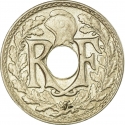 5 Centimes 1938-1939, KM# 875a, France