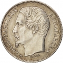 50 Centimes 1852, KM# 793, France, Napoleon III