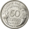 50 Centimes 1941-1947, KM# 894a, France
