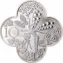 10 Euro 2016, KM# 2299, France, French Excellence, 110th Anniversary of Van Cleef & Arpels