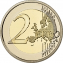 2 Euro 2015, KM# 2227, France, 225th Anniversary of the Festival of the Federation