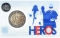 2 Euro 2020, KM# 2851, France, Medical Research, BU coincard 2° (Heroes)