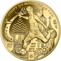 5 Euro 2018, KM# 2461, France, 2018 Football (Soccer) World Cup in Russia