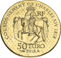 50 Euro 2018, KM# 2520, France, Women of France, Désirée Clary