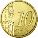 10 Euro Cent 2007-2023, KM# 1410, France