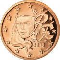 2 Euro Cent 1999-2021, KM# 1283, France