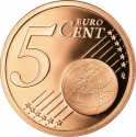 5 Euro Cent 1999-2023, KM# 1284, France