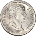 1/2 Franc 1809-1814, KM# 691, France, Napoleon Bonaparte